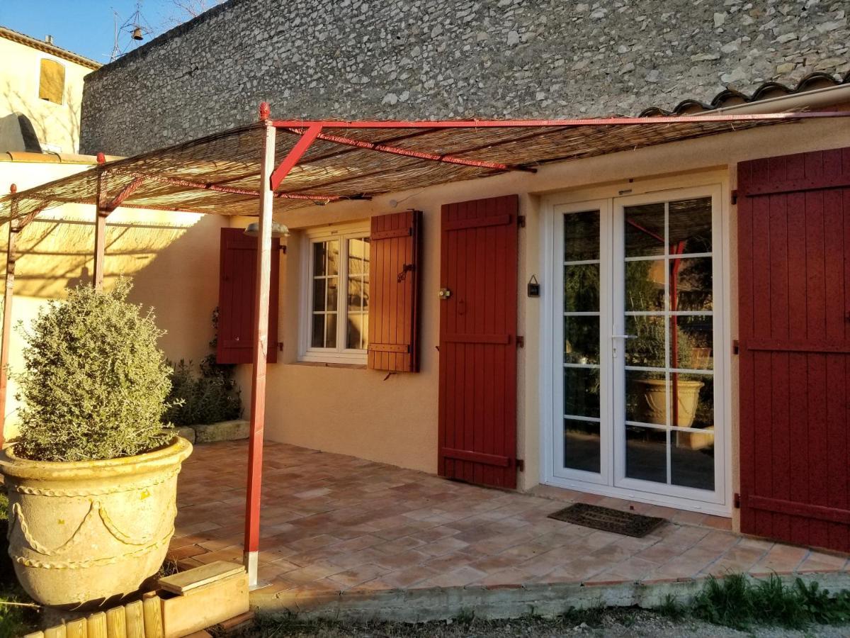 La Dolce Vita - Studio Dans Propriete Avec Piscine Montpeyroux  Kültér fotó