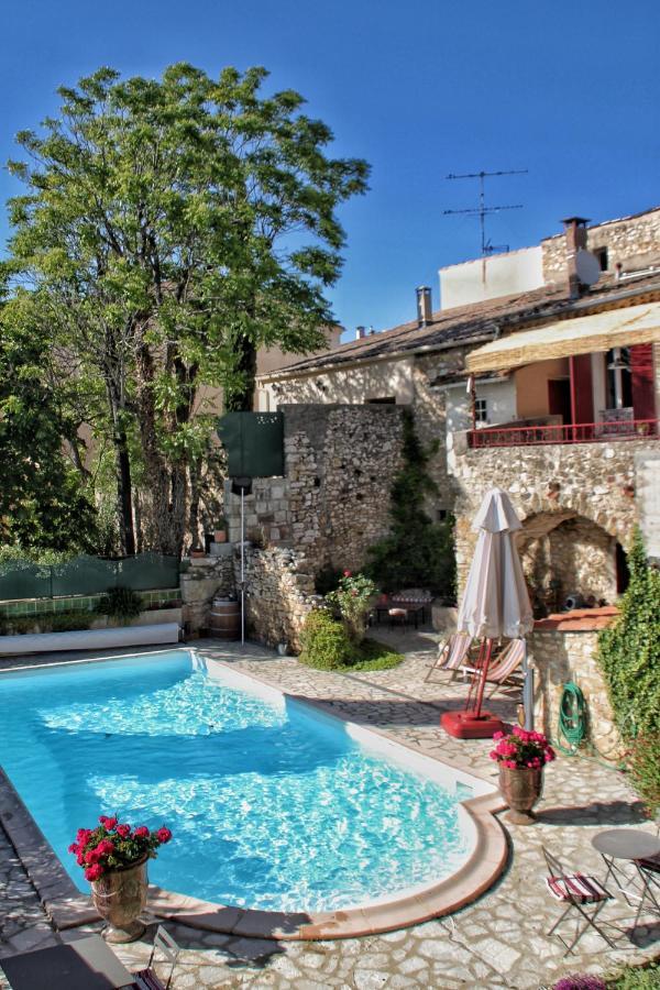 La Dolce Vita - Studio Dans Propriete Avec Piscine Montpeyroux  Kültér fotó