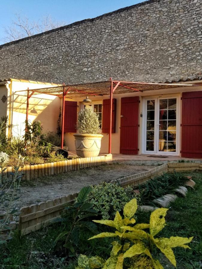 La Dolce Vita - Studio Dans Propriete Avec Piscine Montpeyroux  Kültér fotó