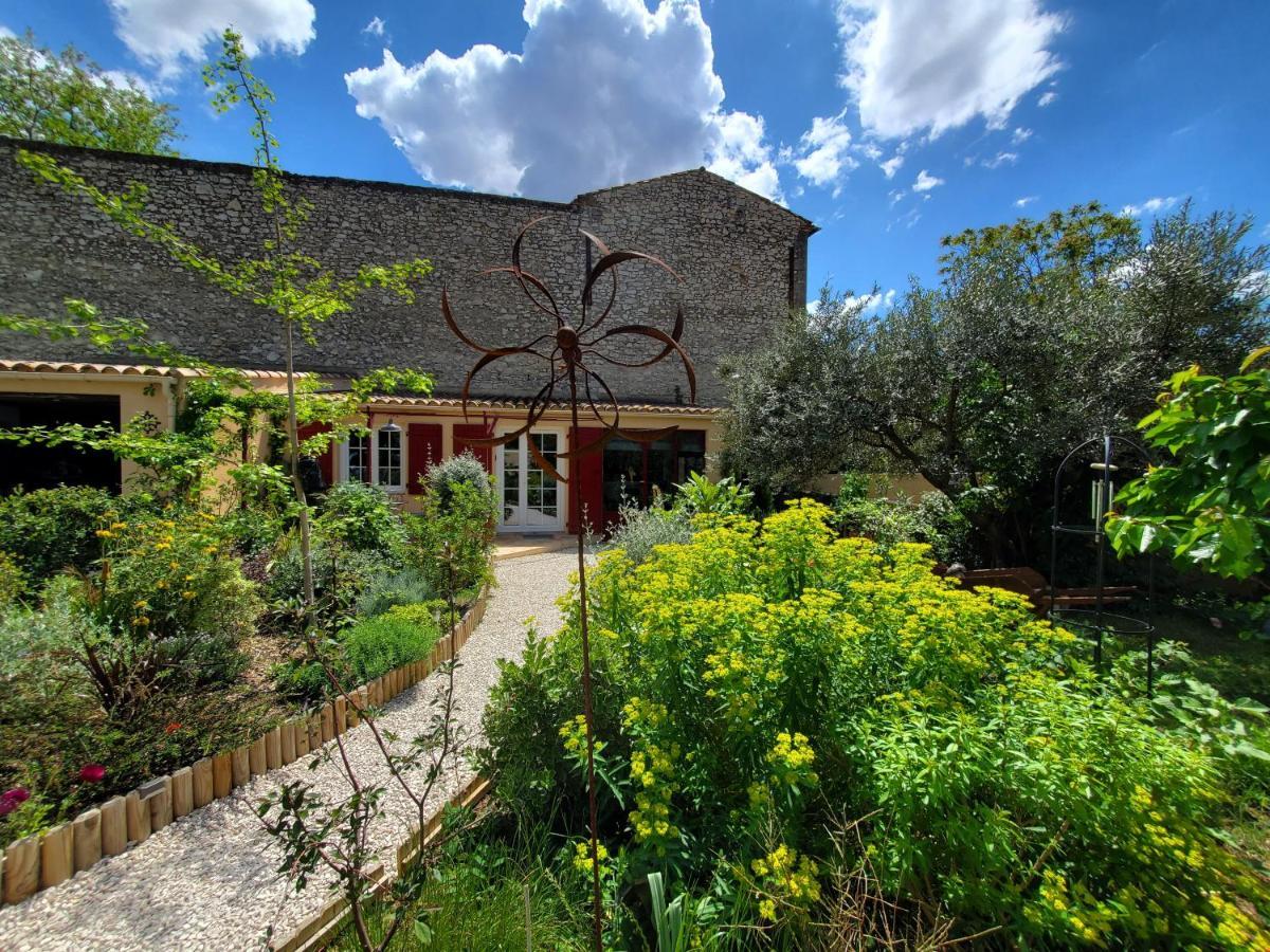 La Dolce Vita - Studio Dans Propriete Avec Piscine Montpeyroux  Kültér fotó
