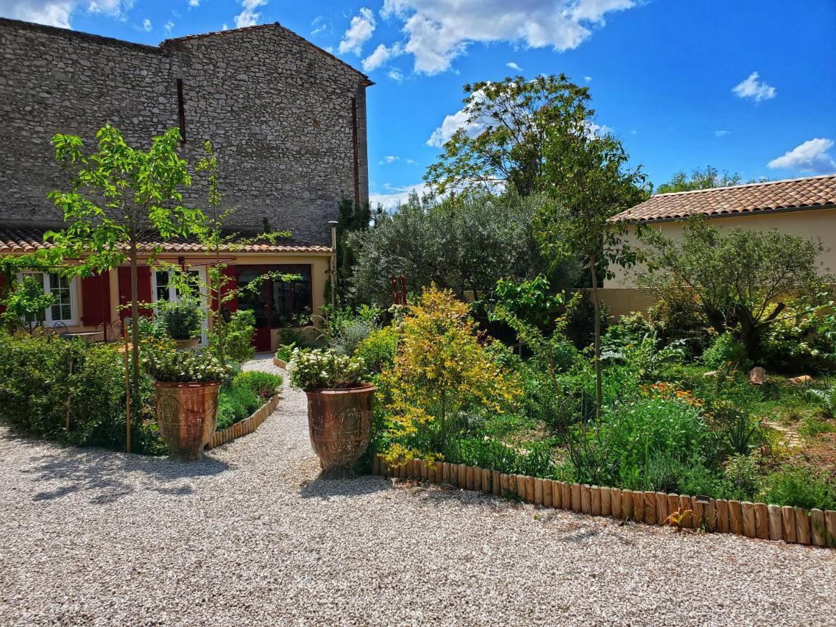 La Dolce Vita - Studio Dans Propriete Avec Piscine Montpeyroux  Kültér fotó